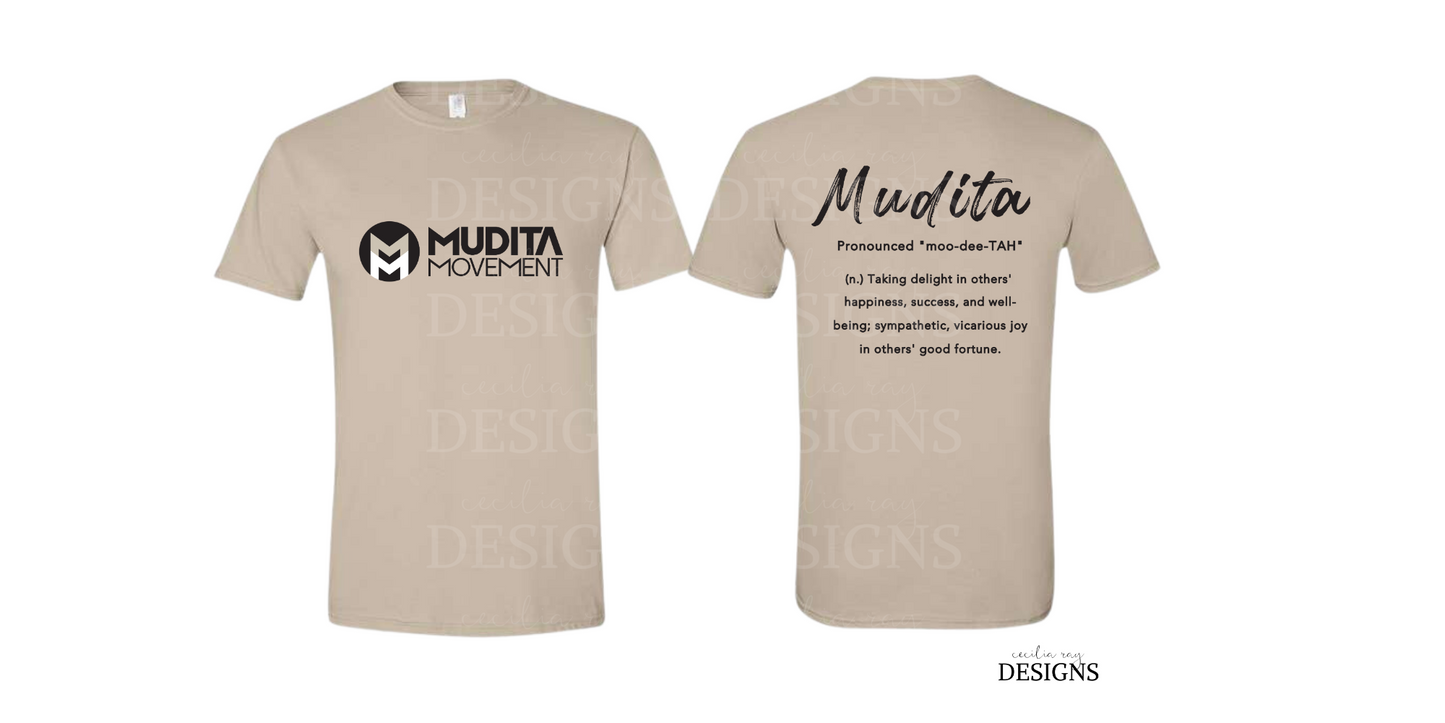 Mudita Definition Logo tee