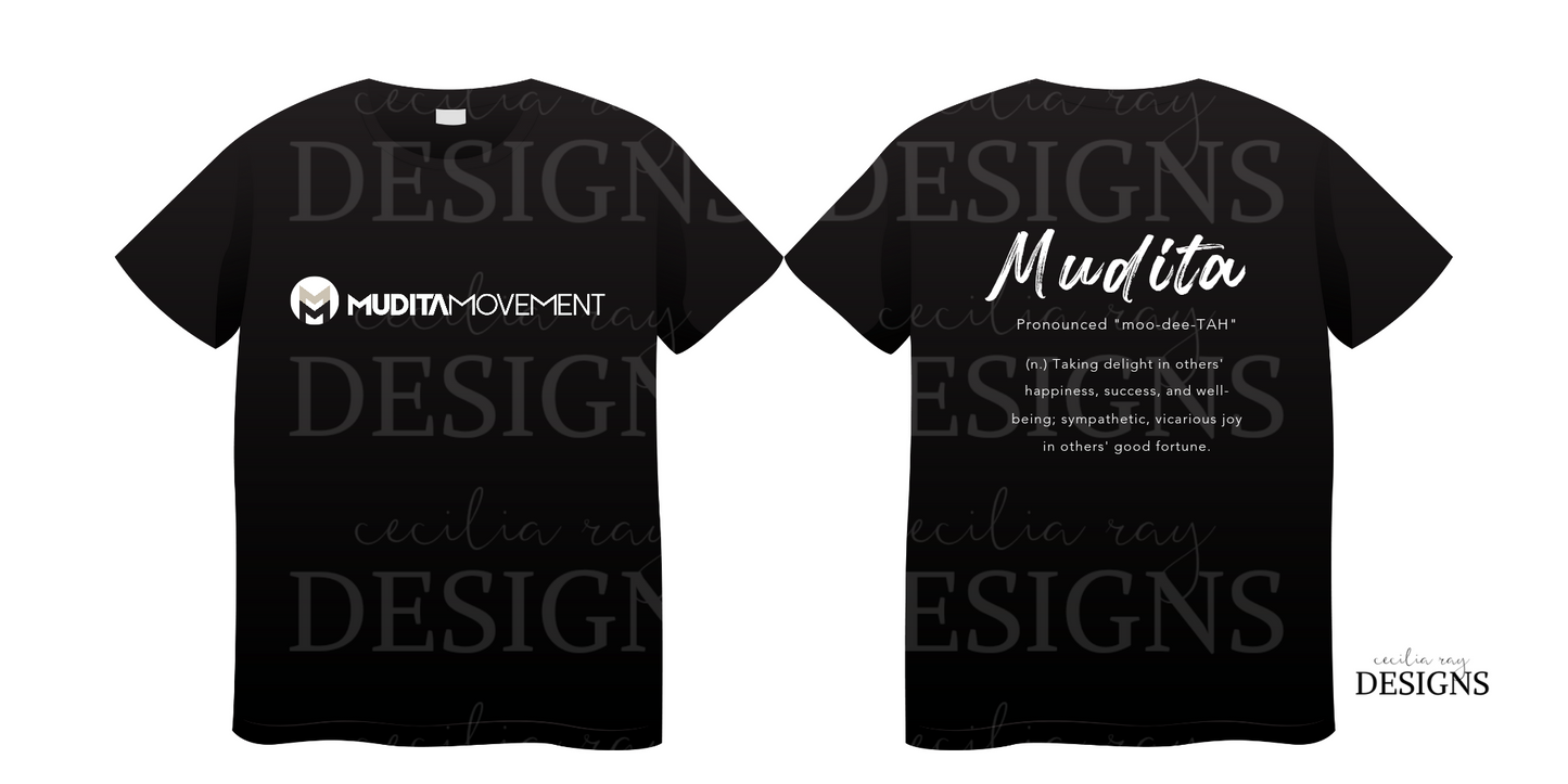 Mudita Definition Logo tee