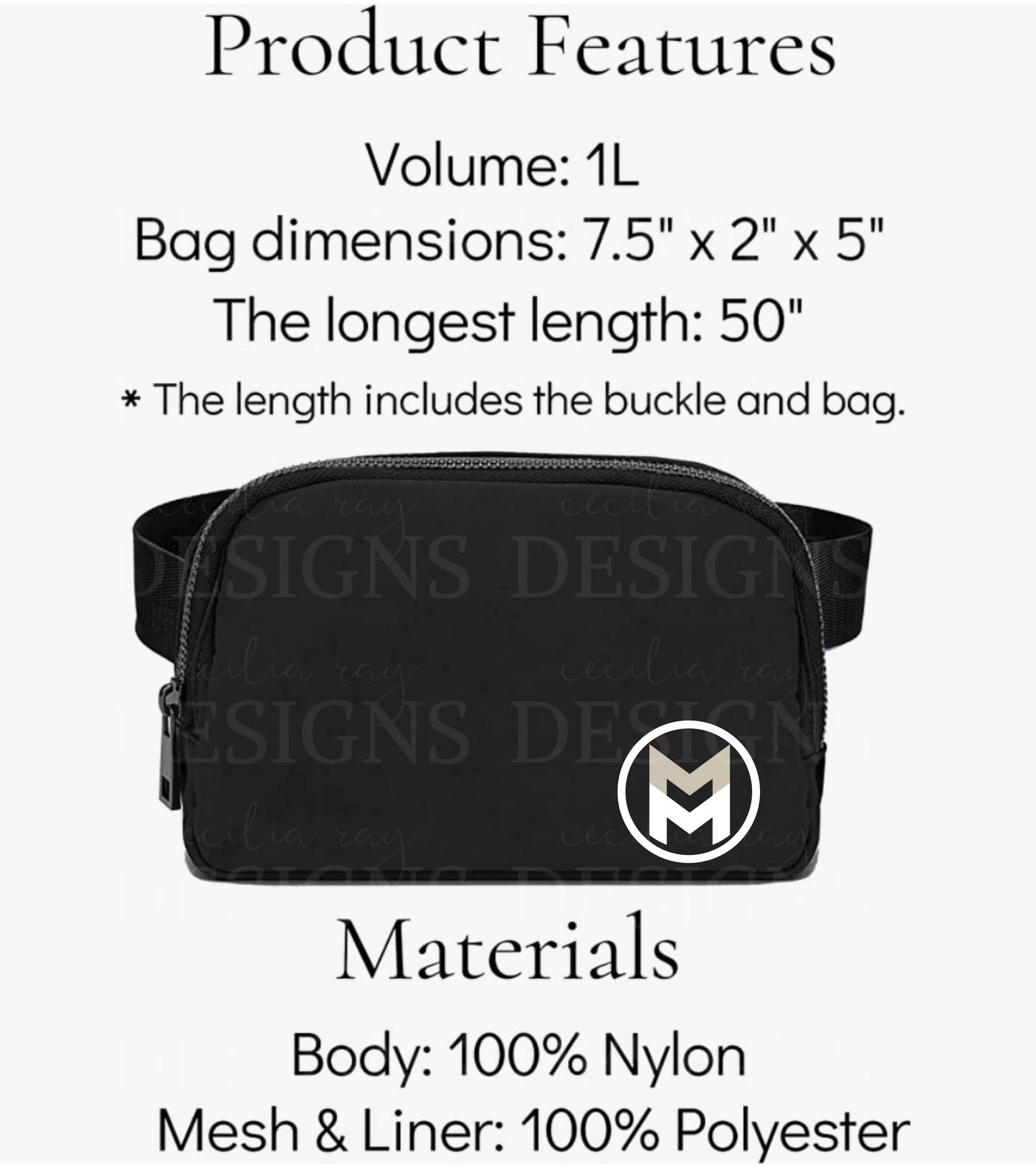 Mudita Movement Crossbody/Belt Bag