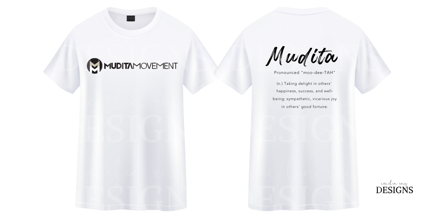 Mudita Definition Logo tee